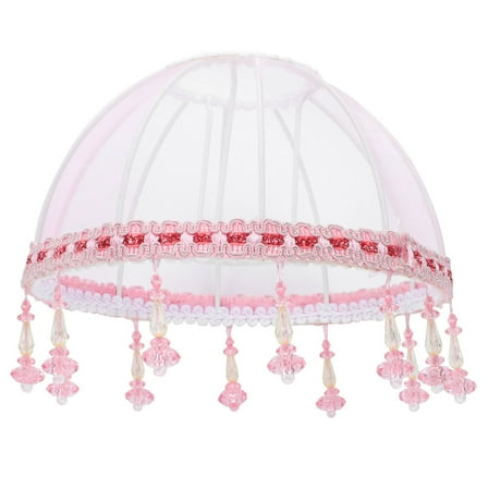 REOFLYUP Lamp Shades Ceiling Lamp Shade Pink Gauze Decorative 1Pcs