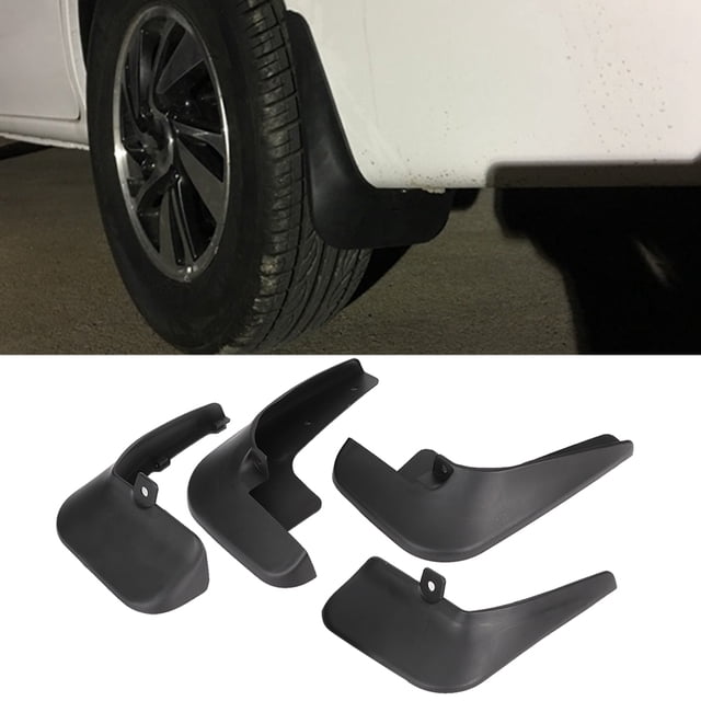 Mud Flaps, Car Wheel Mudguard, Plastic Balck Car Accessories For NV200 2010-2017