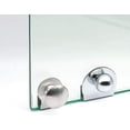 thumbnail image 5 of Whataatahia Paquete de 4 manijas de puerta de vidrio, sin perforación, clips de abrazadera para puerta de vidrio, 5-8 mm, para vitrinas, muebles, vitrinas, cajones, 5 of 5