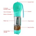 thumbnail image 4 of 300ml Portable Multifunction Dog Water Bottle Food Feeder For Big Dogs 3 in 1 Poop Dispenser Puppy Pet Travel Drinking Bowls, 4 of 7