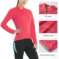 thumbnail image 5 of Santic Cycling Jersey Women Long Sleeve Cycling top Ladies Bike Jersey Shirt for Women Breathable, 5 of 9
