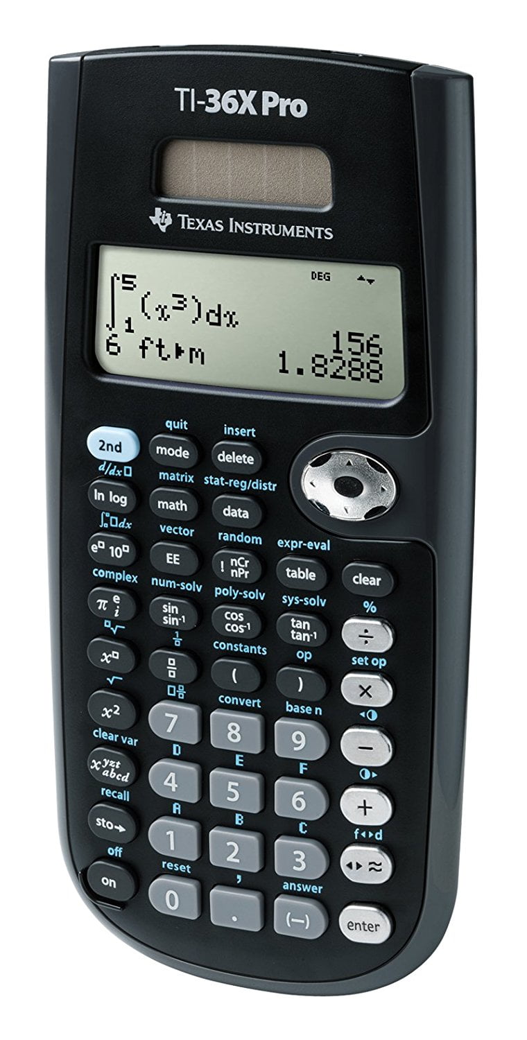 how Composition Korean Texas Instruments TI-36X Pro Scientific Calculator - Walmart.com