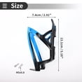 thumbnail image 4 of Unique Bargains Bike Bottle Cage Rack Integrally-formed Plastic Bicycle Drinks Holder Blue, 4 of 7