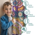 thumbnail image 3 of Blackout Kids Curtains,Boho Bohemia Flower Childrens Insulated Curtains Set Of 2,Bedroom Essentials,Toddler Room Decor 42"x54"(106x137cm), 3 of 4