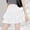 White, variant on Dpytoraw Black Mini Skirt High Waisted Ruffle Skirt Black Skirt Short Skirts For Women Black RARA Skirt Frilly Skirt Skirt For Summer Autumn Stretchy Yoga Skirt with Shorts Attached Black