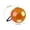 Orange, variant on Portable Soccer Shaped Bluetooth Speaker Built With Color Lights, Practical Outdoor Wireless Audio Device for Daily Entertainment And Holiday Gifts