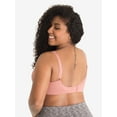 thumbnail image 2 of Leading Lady, The Lucille, Lace Trim Bralette, Wireless Support, Comfort Bra, Smoothing Sides and Back, Soft Microfiber Fabric (Women's & Women's Plus), 2 of 5
