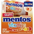 thumbnail image 5 of Mentos VITAMIN Citrus Gum Sugar Free Chewing Gum, 45Count (Pack Of 6), 5 of 5