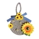 thumbnail image 2 of Guirnalda de flores artificiales con diseño de abeja y sol, ideal como decoración colgante. B, 2 of 9