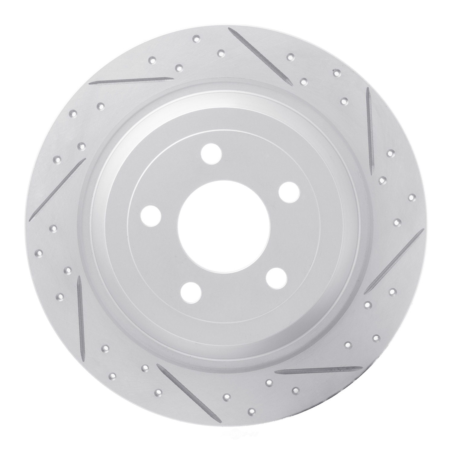 Dynamic Friction Company 830-54076R DFC Geoperformance Rotor - Drilled and Slotted