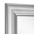 Masterpiece Décor OvertheDoor Framed Mirror Zippered Embossed, 19" X
