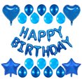 thumbnail image 1 of Juego de 31 globos decorativos de látex para fiestas, 1 of 5