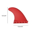 thumbnail image 5 of 3 Pcs Quick Release Surfboard Fin Replacement SUPs Fin for Surfboard Paddleboard Surfs Fins Surfing Accessories, 5 of 14