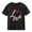 Black, variant on Piuwrlz Girl Graphic Shirts Tops Girls Short T-Shirts Sleeve Cotton Pullover White Size 9 Years
