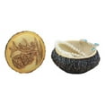 thumbnail image 5 of Ebros Rustic Faux Wood Wild Bull Moose Round Jewelry Box Figurine 4" Diameter, 5 of 10