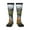 2 Black-1, variant on Mountain Cows Flower Stream Knee Socks, High Socks Long Stretchy Sock Women Knee High Stocking, Long Socks for Women