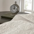thumbnail image 2 of Regency Heights Quebec 3 Piece Bedspread Set Lightweight Reversible Bedding Set, Full, Cream, 2 of 10