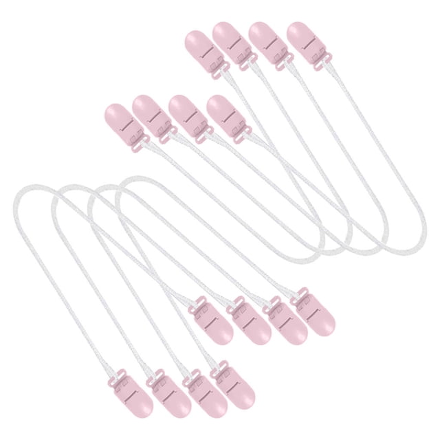 Under 10 Home Textile Storage Durable Firm Plastic Clip Camisole Stabilizer 16 Clip 8 Elastic Rope Adjustable