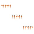 thumbnail image 1 of VONKY Auto Drip Irrigation System with Slow Release Switch Control Valves Self Water Waterer Tools Adjustable Garden Sprinkler Blue 1pc Orange 6pcs 3Set, 1 of 6