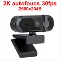 thumbnail image 4 of 2K Autofocus Webcam 30fps Full HD Microphone for Gaming Live Video Calling Meeting Driver Free USB Plug Laptop PC Work, 4 of 8