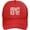 Red, variant on Grumpy Old Vet Baseball Cap Adjustable Classic Vintage Low Profile Washed Polyester Dad Hat for Men