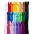 thumbnail image 3 of Cremalleras de nailon KGS | Cremalleras coloridas para manualidades de costura | 20 unidades/paquete (10 pulgadas), 3 of 5