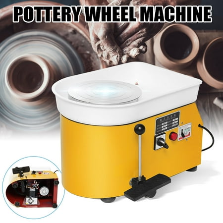 110V Electric Pottery Wheel Machine Ceramic Work Clay Art Craft DIY