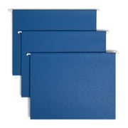 Smead Colored Hanging Folders 1/5 Cut Tabs Navy Blue 25/BX Letter (64057)