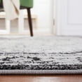 thumbnail image 5 of SAFAVIEH Brentwood Theobald Oriental Area Rug, Black/Ivory, 8' x 10', 5 of 12