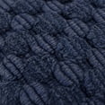 thumbnail image 6 of 20" Blue Cotton Throw Pillow With Texture, 6 of 7
