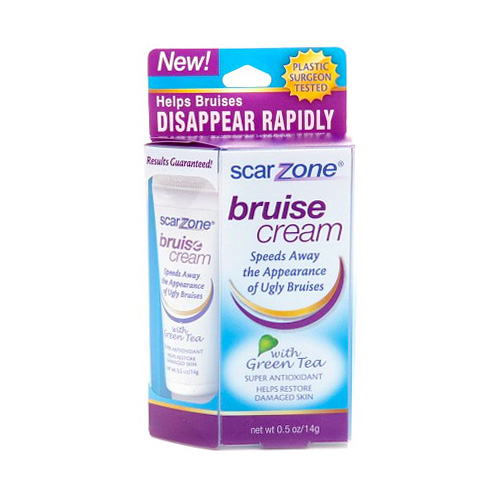 Scar Zone Bruise Cream For Bruises With Green Tea 0.5 Oz
