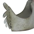 thumbnail image 5 of DecMode 12" x 16" Gray Metal Rooster Planter, 5 of 10