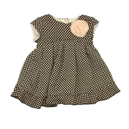 

Pre-owned Marmellata Girls Brown | Pink Special Occasion Dress size: 6-9 Months