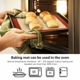 thumbnail image 5 of RUK 8" X 11 7/20" Non-Stick Silicone Baking Quarter Sheets 2 Pieces, 5 of 5
