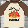 thumbnail image 4 of Inktastic Mimi's Little Turkey Boys or Girls Long Sleeve Baby Bodysuit, 4 of 5