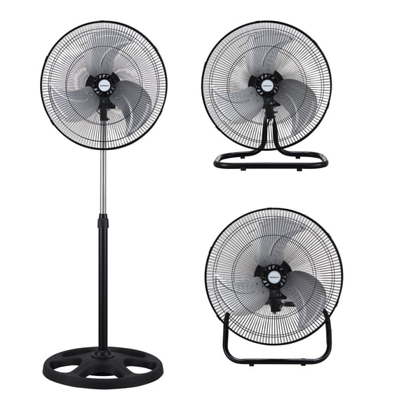 Ventilador De Pedestal / Piso / Mesa Bestherm GE-45T3 de 18 pulgadas 3 en 1, 127v