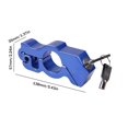 thumbnail image 3 of Cerradura antirrobo para manillar de moto empuñadura de acelerador bocina portátil azul Hugtrwg Para estrenar, 3 of 3