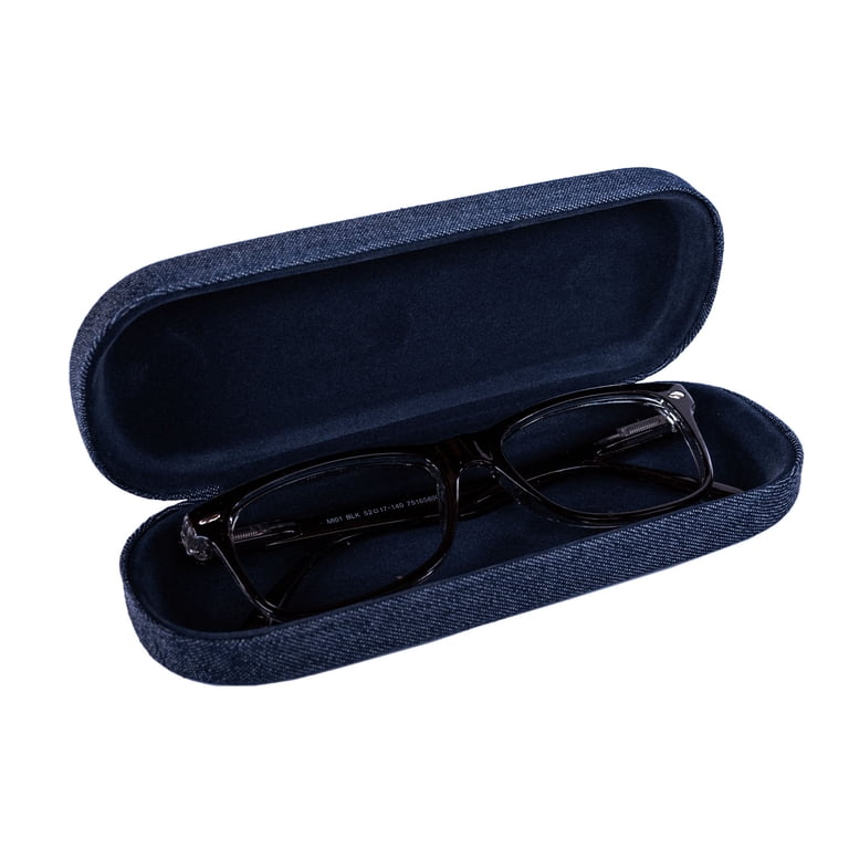 Nouveau Eyewear Inc Nou Jeffrey Case Denim Eyeglass Case - Walmart.com