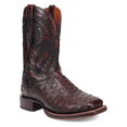 thumbnail image 2 of Dan Post Men's Alamosa Exotic Ostrich Western Boot Broad Square Toe - DP5012 9 D(M) US, 2 of 5