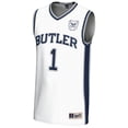 thumbnail image 2 of Men's GameDay Greats #1  White Butler Bulldogs  Lightweight Basketball Jersey, 2 of 4