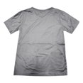 thumbnail image 4 of Grey T Shirts For Women's Fashion Deep V Neck Short Sleeve Top Solid Color Casual Loose Basic T Shirt Cotton, 4 of 5