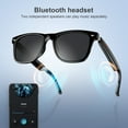 thumbnail image 3 of Blackview Smart Glasses Wireless Bluetooth, Fashion Sunglasses for Office, Outdoor Sports, Unisex Smart Glasses for Men and Women, Music Playback, Hands-free Calling, 3 of 10