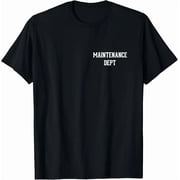 Maintenance Dept Employee Uniform T-Shirt T-Shirt