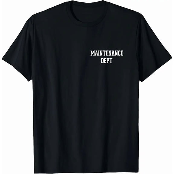 Maintenance Dept Employee Uniform T-Shirt T-Shirt