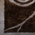 thumbnail image 6 of Rugsotic Carpets Hand Tufted Shag Polyester Eco-Friendly Area Rugs - 4'x6', Rectangle, Brown Beige, Plain Solid Design, High Pile Handmade Anti Skid Rugs for Living Room, Bed Room K00010, 6 of 8
