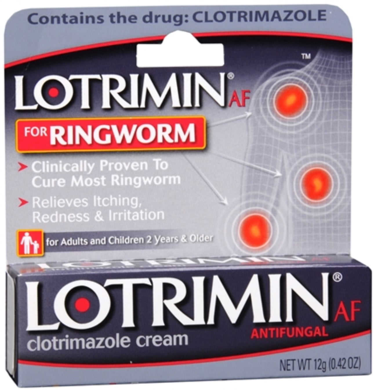 Lotrimin AF For Ringworm Cream 0.42 oz