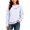 02-White, variant on Atogsazn Children's Girls Halloween Sweatshirt Kids Casual Oversized Ghost Print Long Sleeve Sweaters Fall Winter Tops Orange 7-8 Years Fashion
