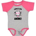 thumbnail image 3 of Inktastic I Really Love Anime with Cute Anime Cat and Hearts Boys or Girls Baby Bodysuit, 3 of 5