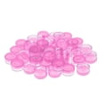 thumbnail image 3 of 50 Piezas × 5 G Vacíos De Muestra De Cosméticos, forma forma Plástico Con Rosca, Botellas Pequeñas Y Pequeñas, Para Almacen Rosa Macarena Frascos de cosméticos vacíos, 3 of 8