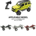 thumbnail image 2 of Wweixi Precision Car Frame Chassis Frame For 1/12 MN G500 OFF-Road RC Car Accessories Silver, 2 of 6
